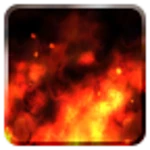 flames free android application logo